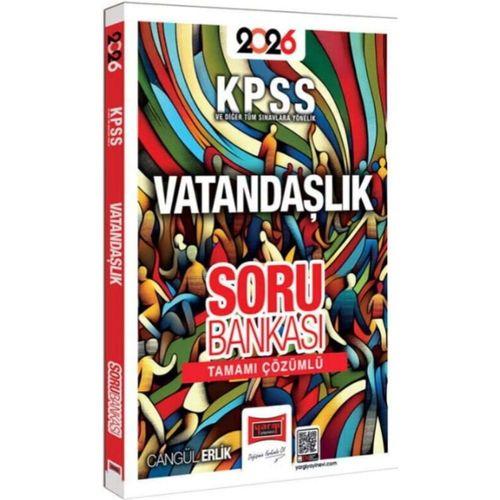 2026 KPSS ve Diğer Tüm Sınavlara Yönelik Tamamı Çözümlü Vatandaşlık Soru Bankası Yargı Yayınları