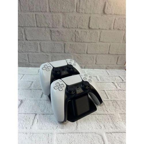 Dekoratif Siyah İkili Gamepad Standı 7x18 Cm