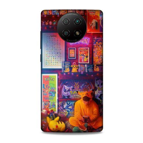 Lopard Xiaomi Redmi Note 9 5g Uyumlu Kılıf Retro (27) Tasarımlı Kılıf