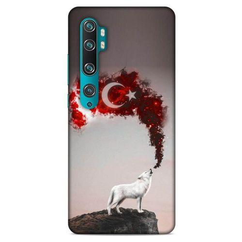 Xiaomi Mi Note 10 Pro Uyumlu Kılıf Ottoman (31) TPU Kılıf Kurt