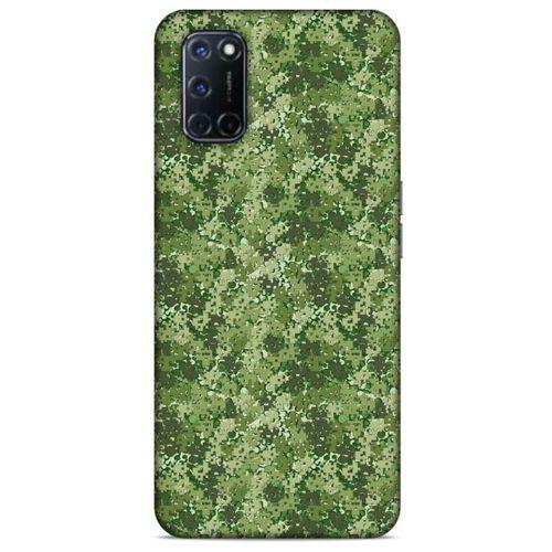 Kamuflaj 58 Oppo A52 Kılıf Silikon Kapak