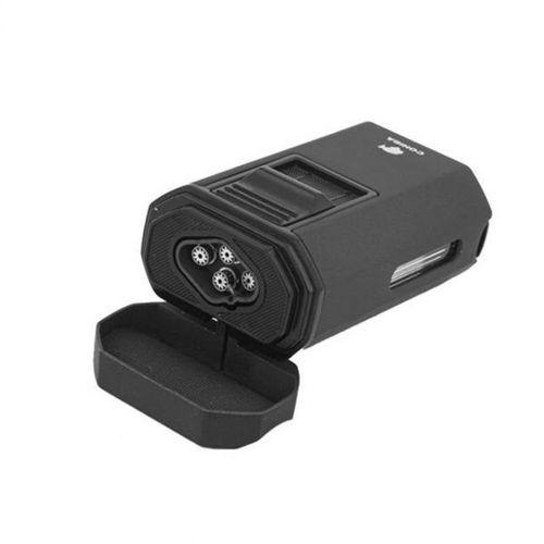 4 Jet Torch Masa Tipi Puro Çakmağı Siyah