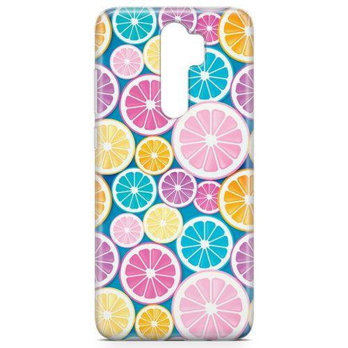 Xiaomi Redmi Note 8 Pro Kılıf Greyfurt Colorful Arka Kapak Koruma Desenli Full Koruyucu