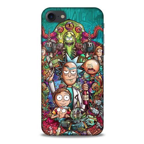 Apple Iphone 7 Uyumlu Kılıf Rick And Morty (32) Soft Silikon Kılıf Cronenberg Morty