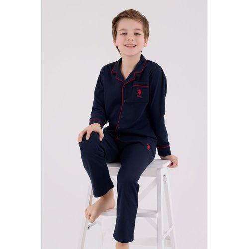 U.S. Polo Assn Gömlek Pijama US2234-4 Lacivert