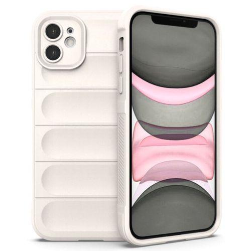 iPhone 11 Kılıf Optimum Silikon - Krem