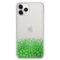 Apple iPhone 11 Pro Kılıf Yoncalar Arka Kapak Koruma Desenli Full Koruyucu