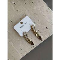 Taşlı Gurmet Küpe - Altın