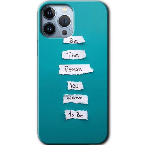 iPhone 13 Pro Max Kılıf Baskılı Kapak - Want You +Tam Ekran Koruyucu