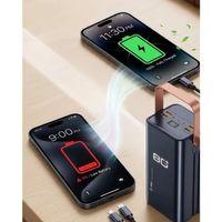 Ultra Güçlü Powerbank 80000 Mah Çoklu Cihaz Şarj Destekli Led Ekranlı Taşınabilir Batarya