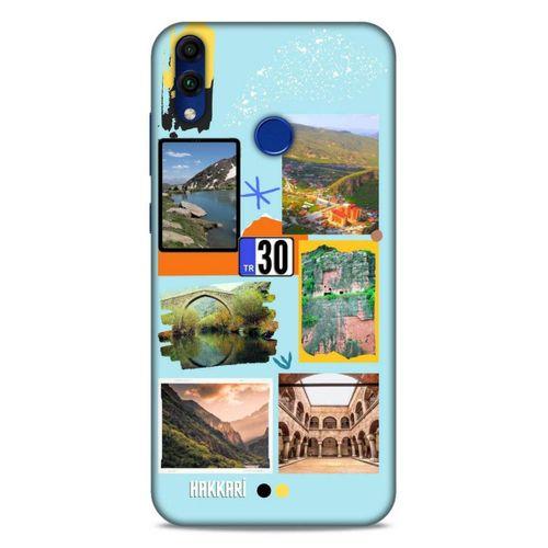 Lopard Huawei Honor 8C Uyumlu Kılıf Şehirli ※ (30) Hakkari Silicone Case