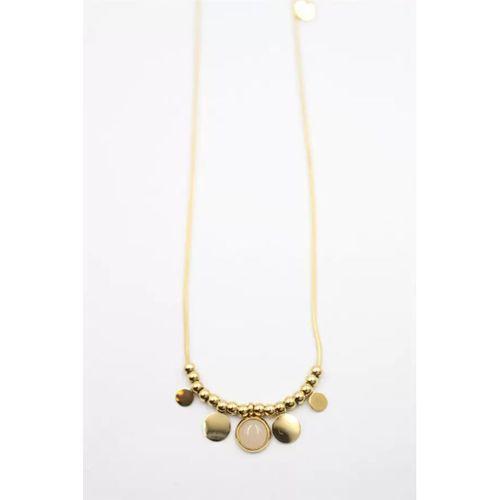 Boncuk Kolye - Altın