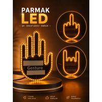 Parmak Led Amber Renkli Işık