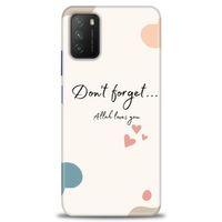 Xiaomi Poco M3 Kılıf HD Baskılı Kılıf - Fragile + Tam Ekran Koruyucu