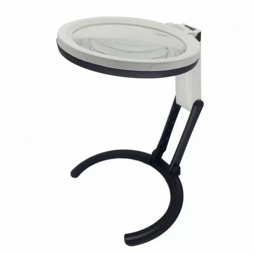 -2x5x120mm   10 Ledli  Masaüstü Büyüteç