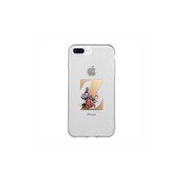 iPhone 7 Plus Z Harfi Desenli Şeffaf Telefon Kılıfı