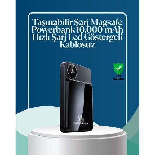 5000mah / 10000mah Kapasiteli Manyetik Usb-c Ve Kablosuz Powerbank