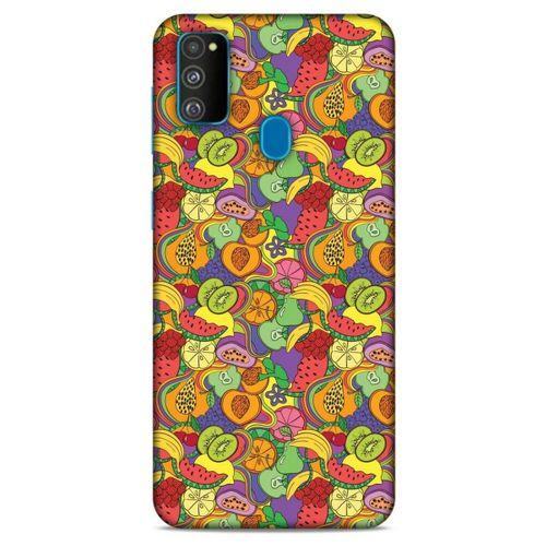 Frutix Meyve Mix 08 Samsung Galaxy M30s Kılıf Desenli Silikon