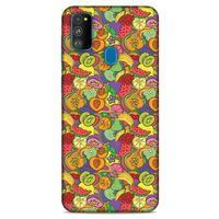Frutix Meyve Mix 08 Samsung Galaxy M30s Kılıf Desenli Silikon