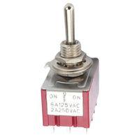 IC-148D On-Off-On Ø6mm MTS-403 12P Toggle Switch