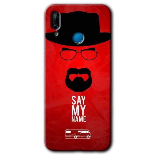 Potkal Hediye Fabrikası Huawei P20 Lite HD Baskılı Kılıf + 9D Tam Ekran Koruyucu - Say My Name