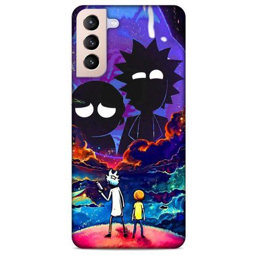 Samsung Galaxy S21 Plus Uyumlu Kılıf Rick And Morty (46) Core Armor Kılıf Decoy Ricks