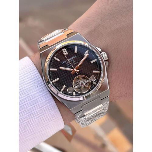 Lee Cooper Otomatik Mekanizma Prx Kasa İtalyan Bileklik Hediyeli 5 Atm Erkek Kol Saati Ot.L08229.340