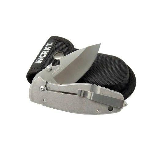 Crkt 3329 Bk Heat Kamp Çakı 18cm - Metal Sap, Kılıflı, Açacaklı, Perçinli