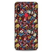 Graffitix (47) Desenli Silikon Kapak Xiaomi Redmi Note 6 Pro Kılıf
