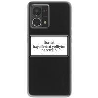 Oppo Reno 7 Kılıf HD Yazı Baskılı Silikon Arka Kapak - Yazı 9