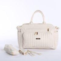 M&Y M&Y Juno Deri Anne Bebek Bakım Çantası 7281 Krem