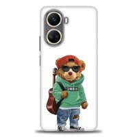 Tecno Camon 19 Pro Kılıf HD Baskılı Kılıf - Teddy Bear + Tam Ekran Koruyucu