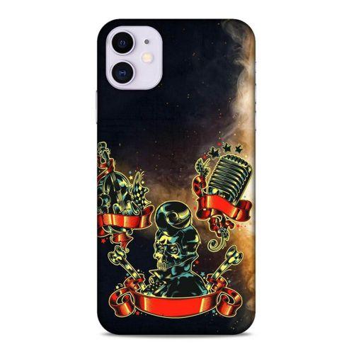 Lopard Apple Iphone 11 Uyumlu Kılıf Tattoo's (16) Kalın Kılıf Karışık