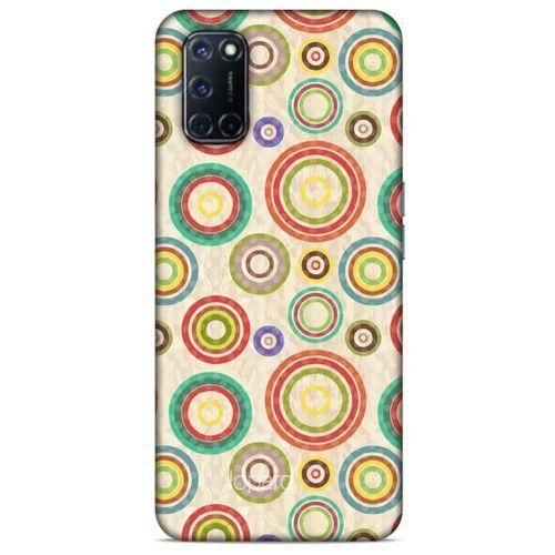 Oppo A52 Kılıf Pastel Renkler (41) Tank Kılıf Bej Yeşil