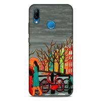 Cityx (43) Huawei P20 Lite Kılıf Silikon Kapak Desenli