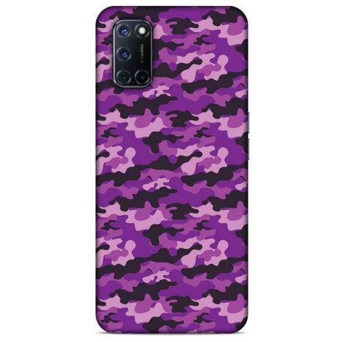 Kamuflaj 14 Oppo A52 Kılıf Silikon Kapak