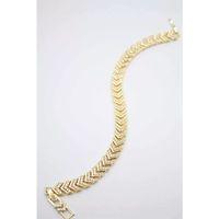 Taşlı Vip Bileklik - Altın