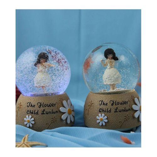 Kemancı Kız Kar Küresi Orta Boy - Lisinya