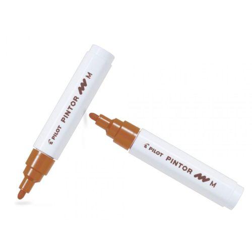PILOT PİNTOR (M) YUVARLAK UÇ KAHVERENGİ ( İki Adet )
