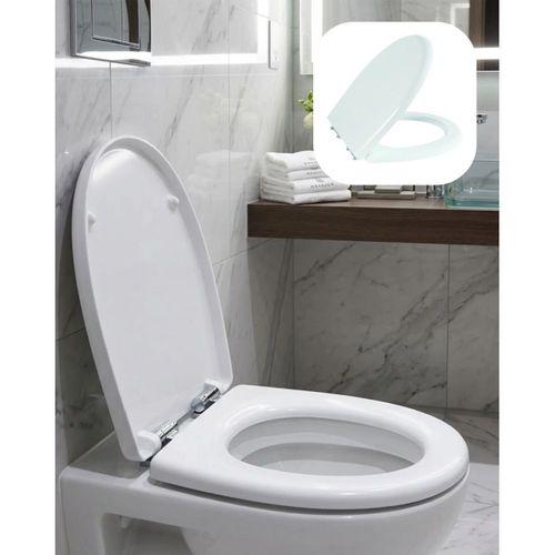Universal Klozet Kapak Seti Kaydırmaz Alt Yüzey Kolay Temizlik Banyo Aksesuarı