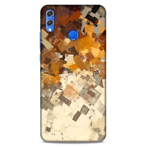 Lopard Huawei Honor 8x Uyumlu Kılıf Soyut Sanat (34) Desenli Slim Armor Kılıf