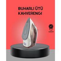 Kahverengi Buharlı Ütü 2200w Sürekli Buhar 120 G Şok Buhar