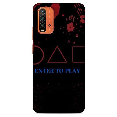 Xiaomi Redmi 9T Uyumlu Kılıf Squid Game (28) Arka Kapak Young