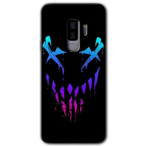 MRCİLETİSİM MRCİLETİSİM Samsung Galaxy S9 Plus Kılıf HD Desen Baskılı Arka Kapak + Temperli Cam - Çığlık