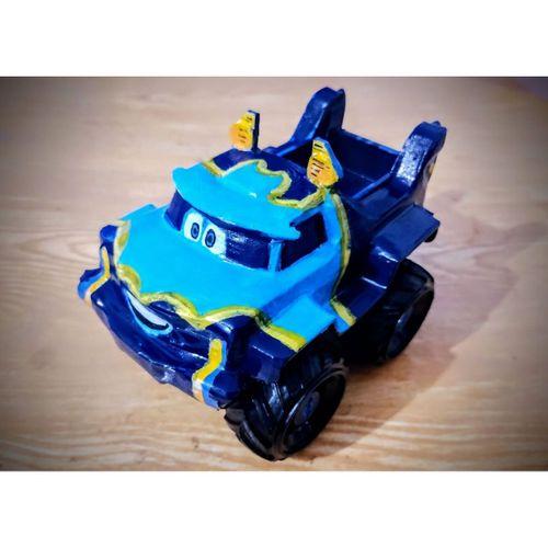 Buff canavar kamyonu (Batwheels gibi) – 6895138