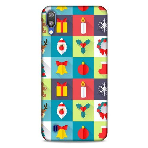 Yılbaşı Süsleri 24 Samsung Galaxy M10 Kılıf Silikon Kapak