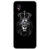 Samsung Galaxy A01 Core Kılıf Baskılı Kapak - King Lion +Tam Ekran Koruyucu