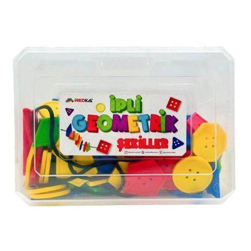 Redka İpli Geometrik Şekiller Eğitici Oyuncak
