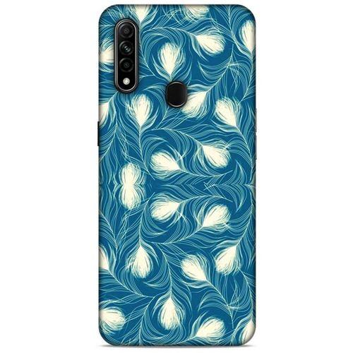 Oppo A31 Kılıf Desenli Özel Seri Tüyler (43) Thin Fit Kılıf