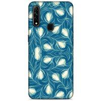 Oppo A31 Kılıf Desenli Özel Seri Tüyler (43) Thin Fit Kılıf